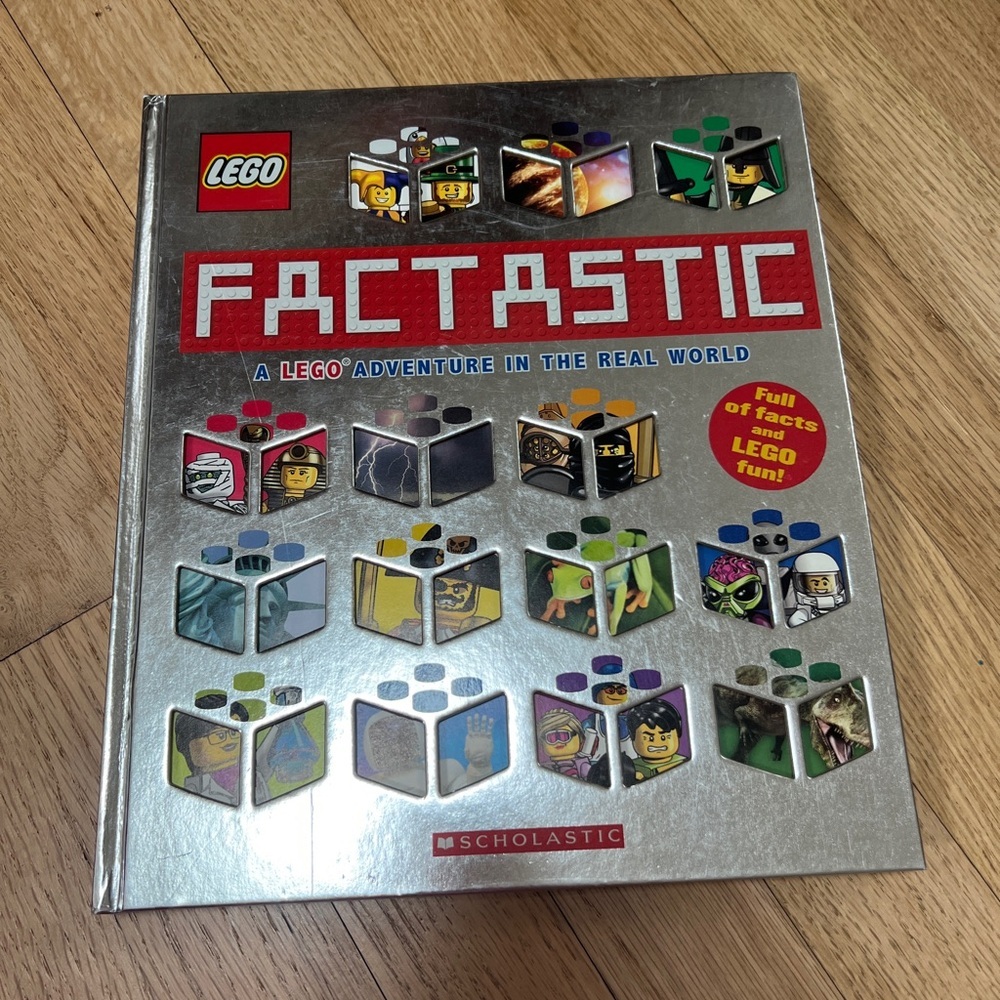 Lego Factastic Fact Book for kids
